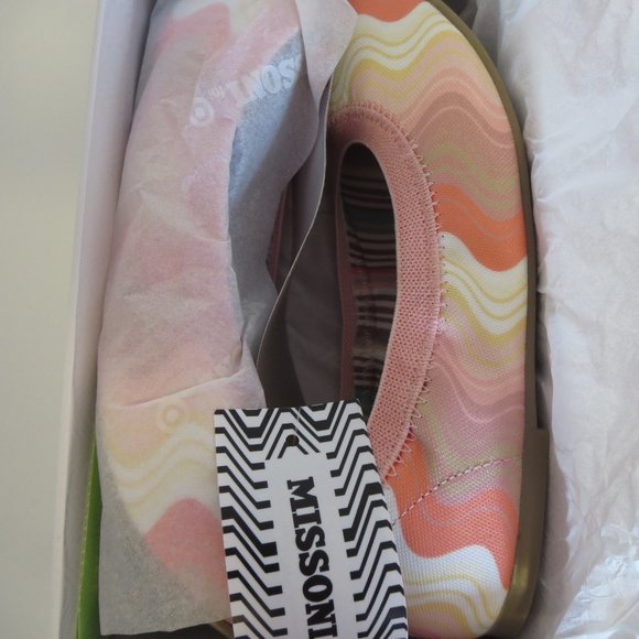 MISSONI TARGET AUSTRALIA Girls' Ballet Flats Party Shoes Pink Sz US 13 BNIB - Picture 9 of 9